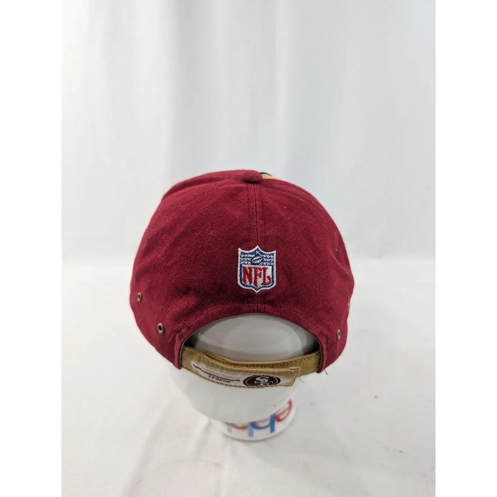 San Francisco‎ 49ers NFL Reebok Adjustable Hat Gold/Red (One Size) Proline